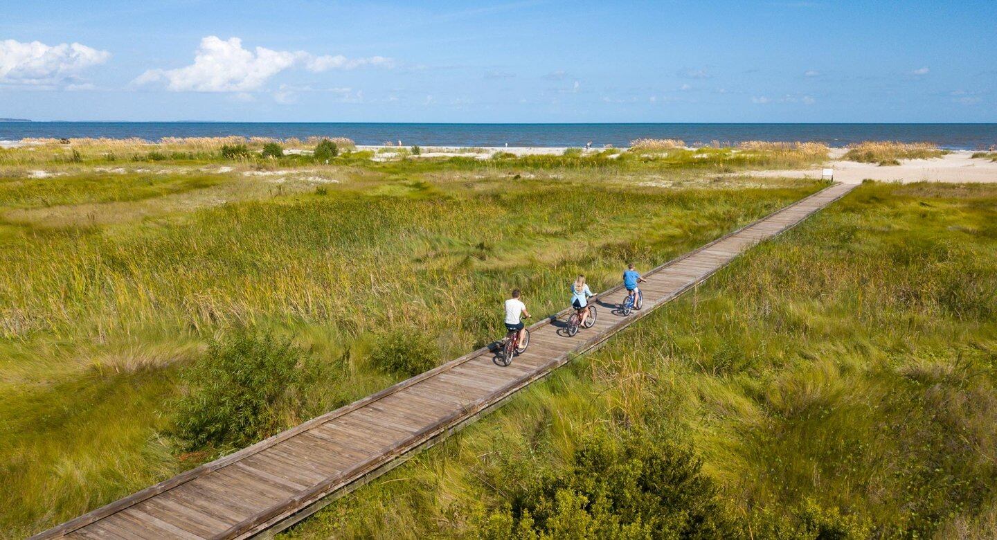 Hilton Head Island ofrece varios kilómetros de senderos para disfrutar del ciclismo (Hilton Head Island)