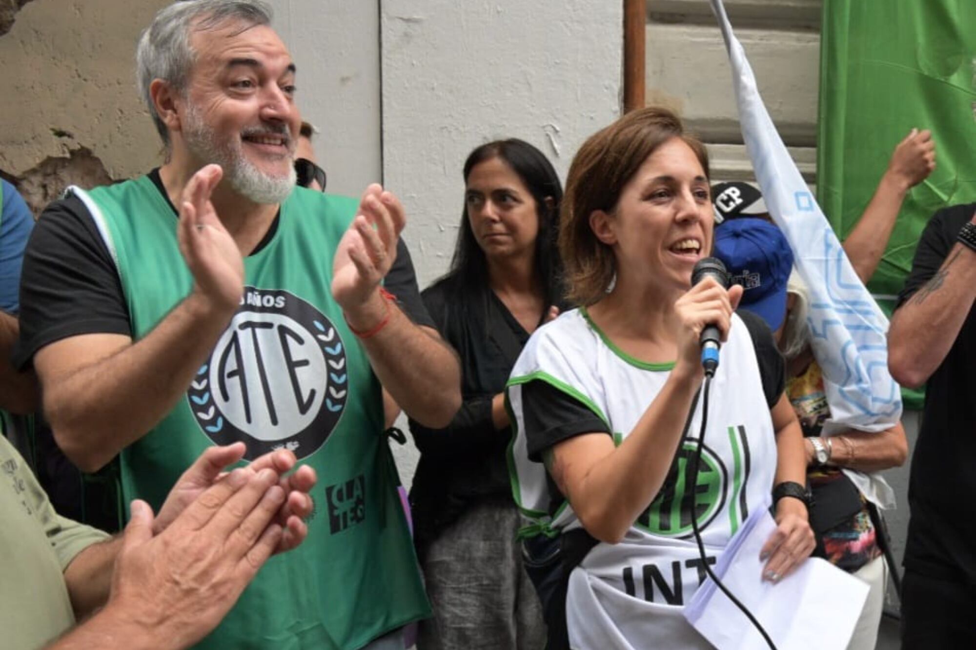 Julieta Boedo, delegada de ATE en INTA