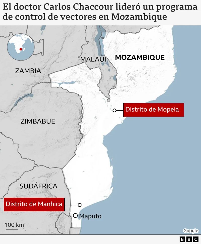 El doctor lideró un programa en Mozambique