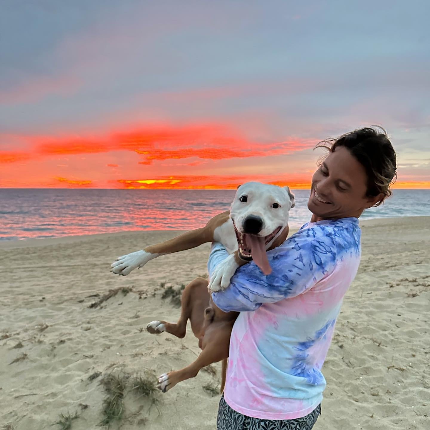 Diego recordó los momentos que compartió con Thai en el mar y en la playa (Captura: Instagram @2infish)