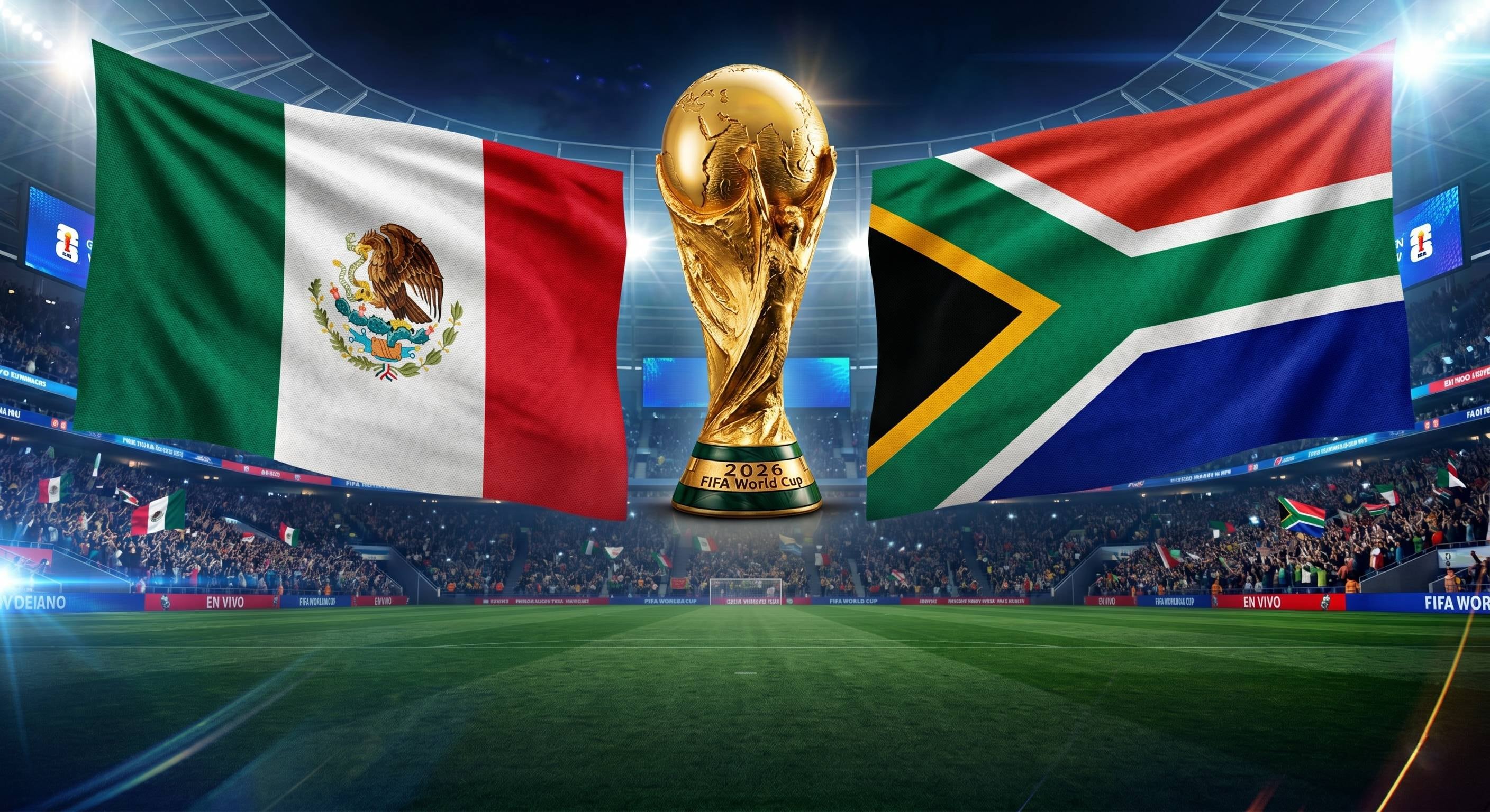 Hora y cómo ver México vs. Sudáfrica en Estados Unidos