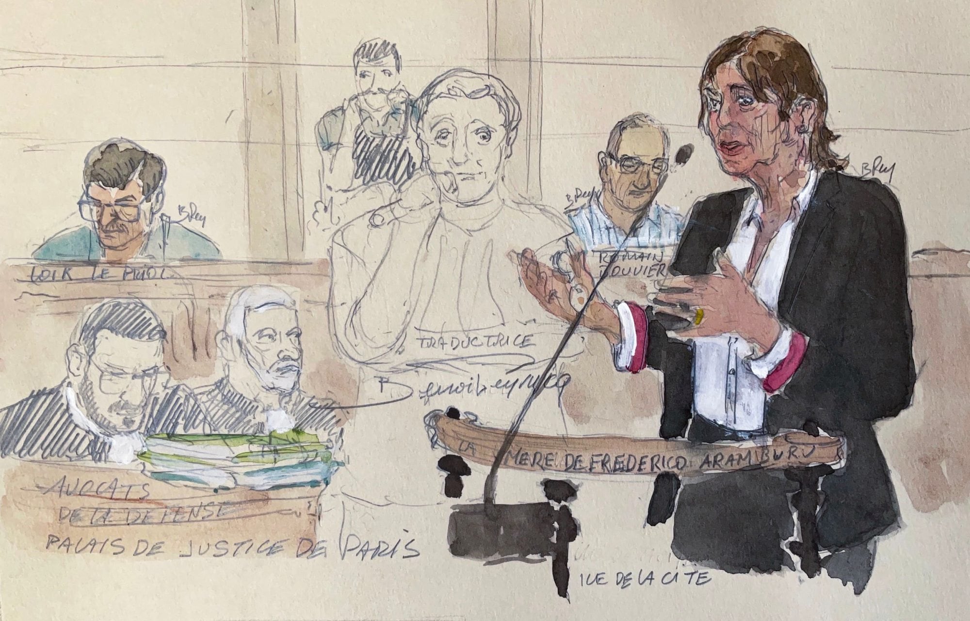 La madre de Aramburú, en su declaración frente al juzgado