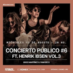CONCIERTO PÚBLICO #6 FT. HENRIK IBSEN