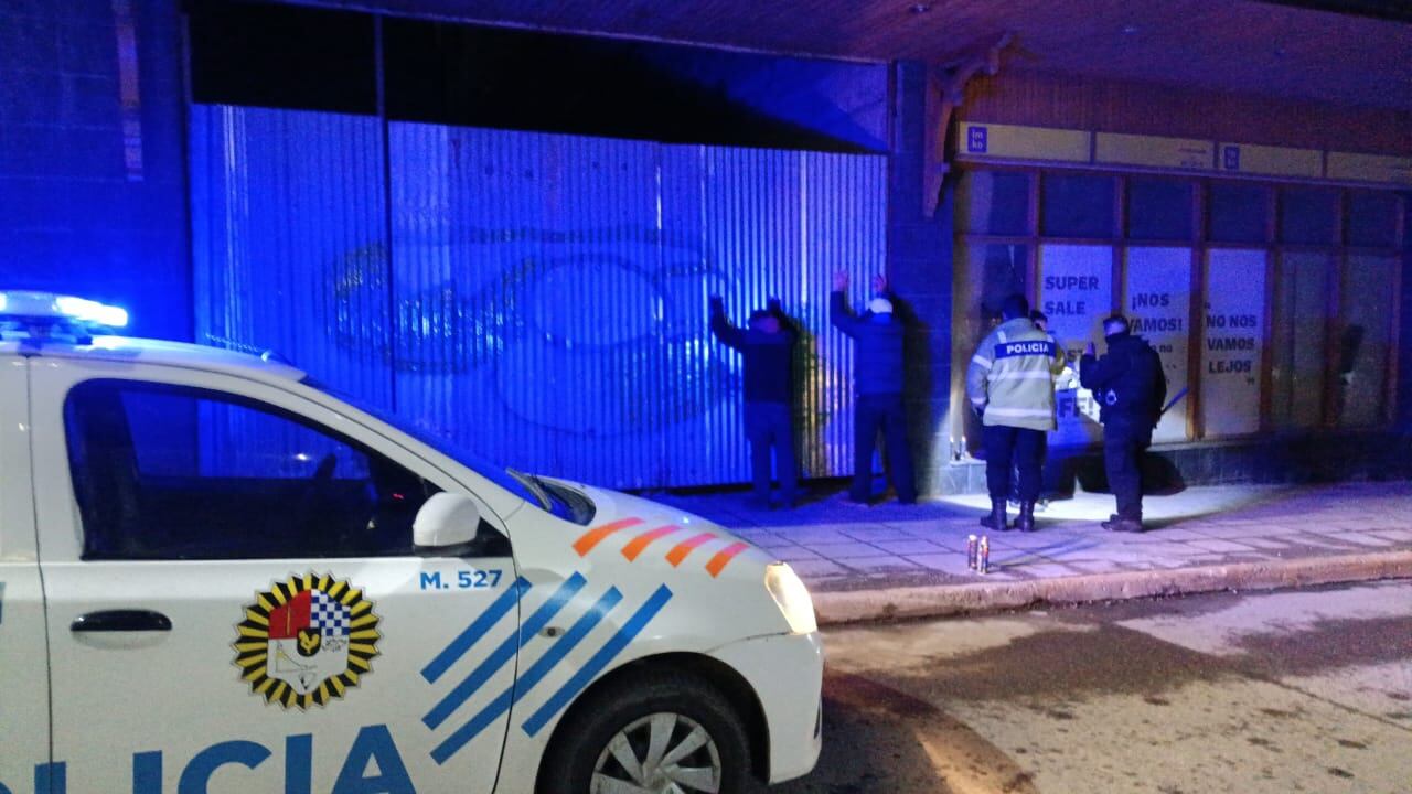 Peter Lanzani fue detenido en Ushuaia.