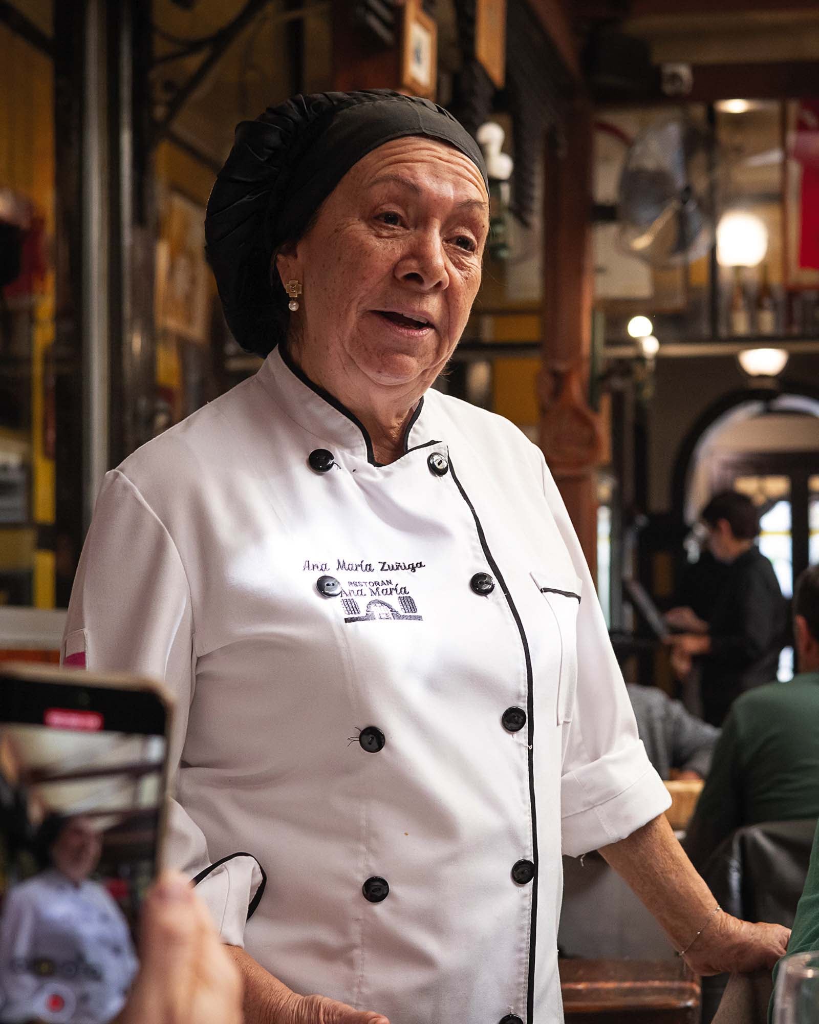Ana Maria Zúñiga, alma máter de este restaurante