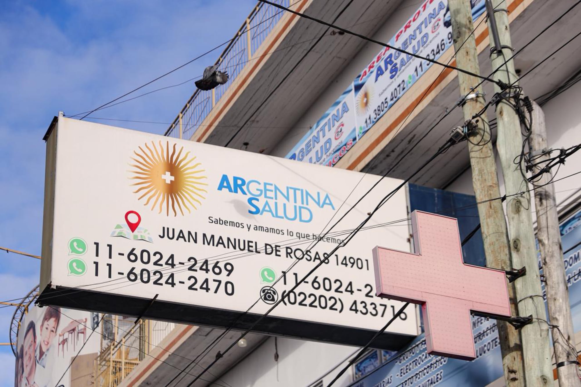 Clinica Argentina Salud en Gonzalez Catan clausurada
