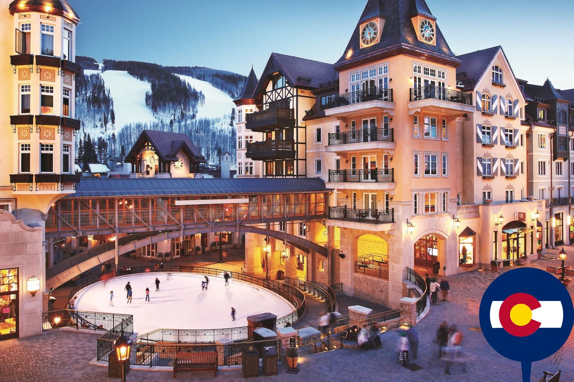 En Colorado: el pueblo montañés de arquitectura victoriana ideal para pasar la Navidad