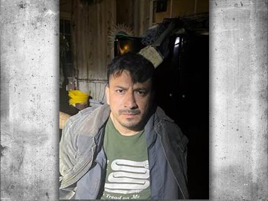 Luis Miguel Perez-Miranda, supuesto miembro de la pandilla MS-13 de El Salvador, detenido tras la redada en Colony Ridge, en Houston Texas