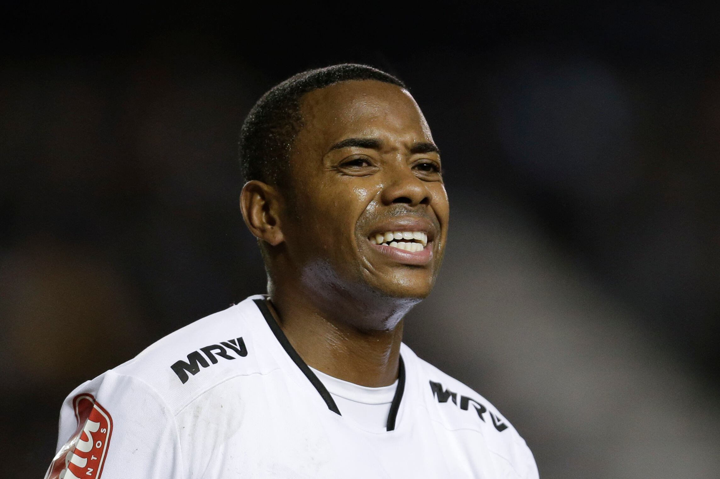 Robinho, en su etapa como delantero de Atlético Mineiro