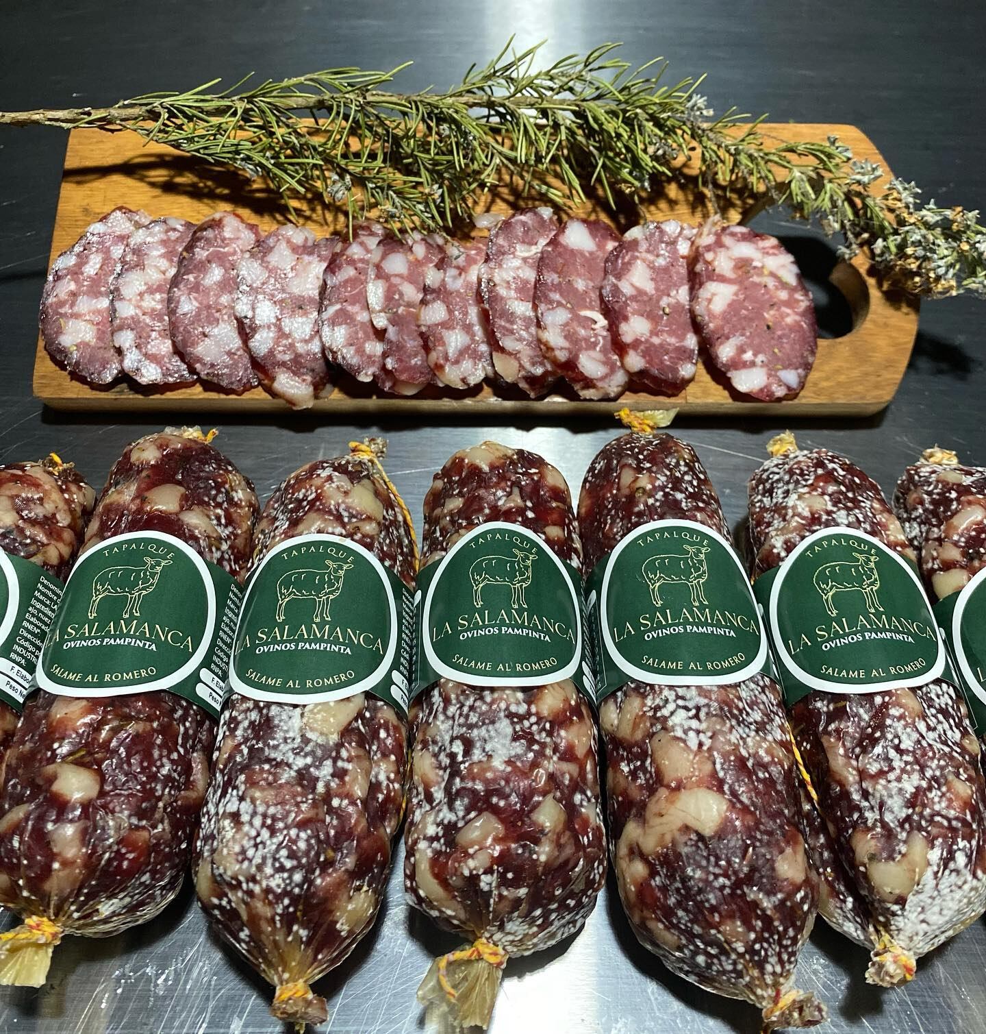Salames de cordero de La Salamanca