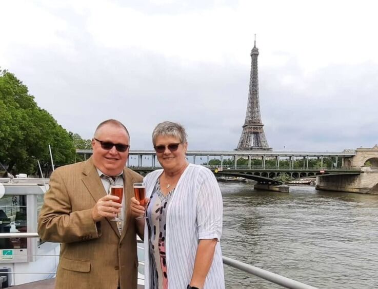 La pareja recorre distintas partes de Europa tras abandonar EE.UU.