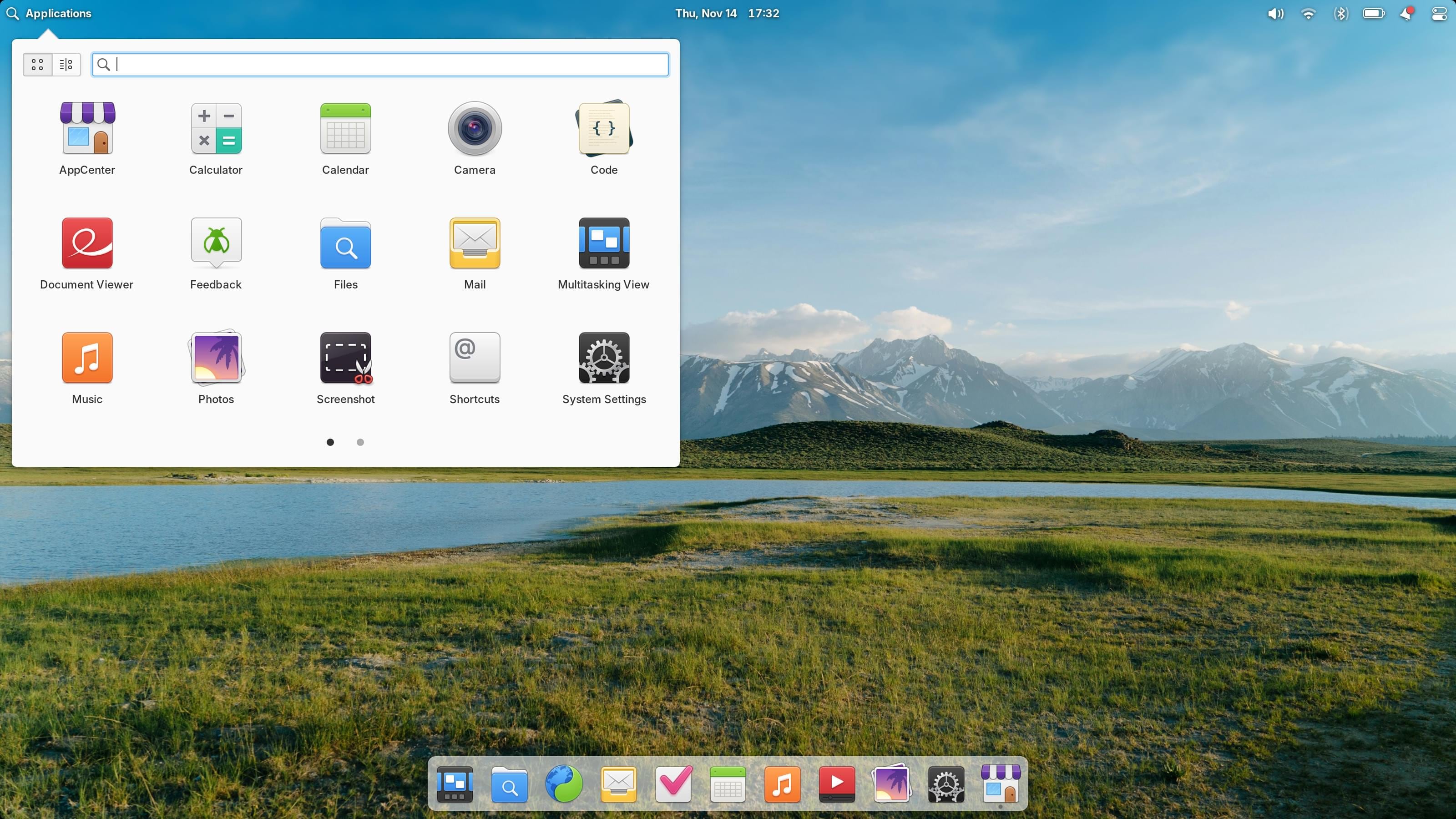 El aspecto de Elementary OS, una de las distribuciones de Linux que más cuida la parte estética