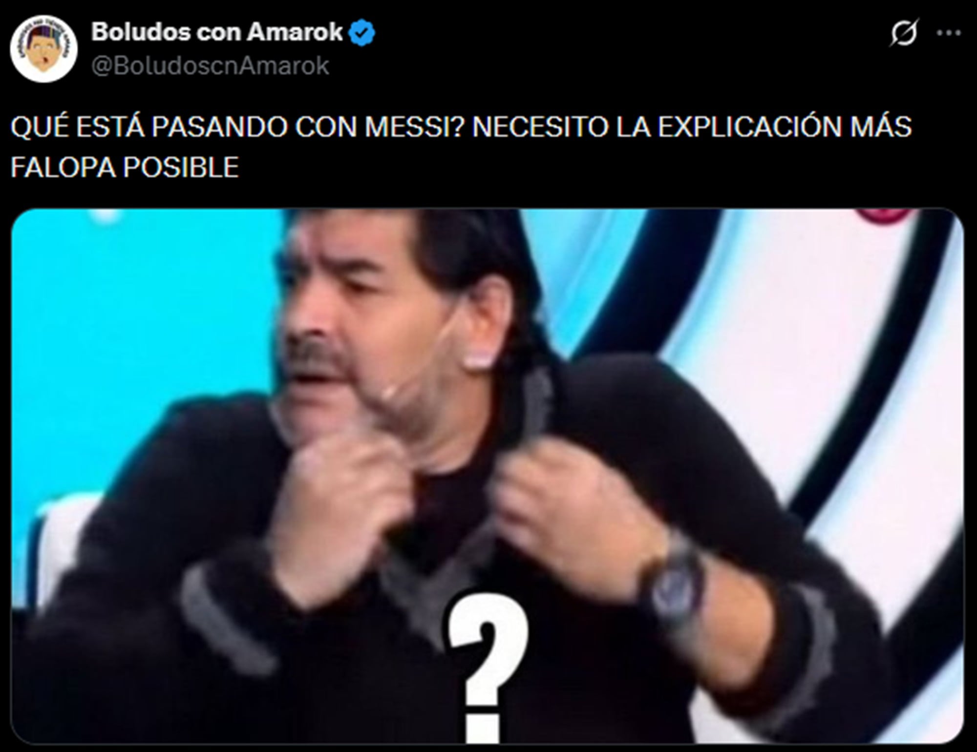 El rendimiento de Messi generó muchas dudas en redes