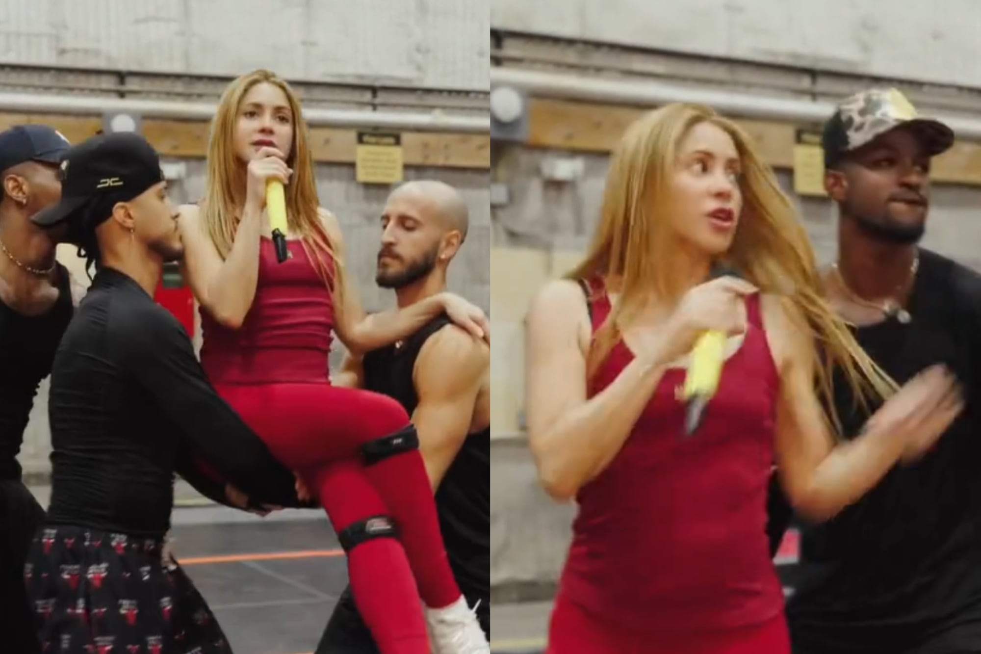 Shakira mostró la intimidad de los ensayos para su gira Las mujeres ya no lloran World Tour (Foto: Instagram @shakira)