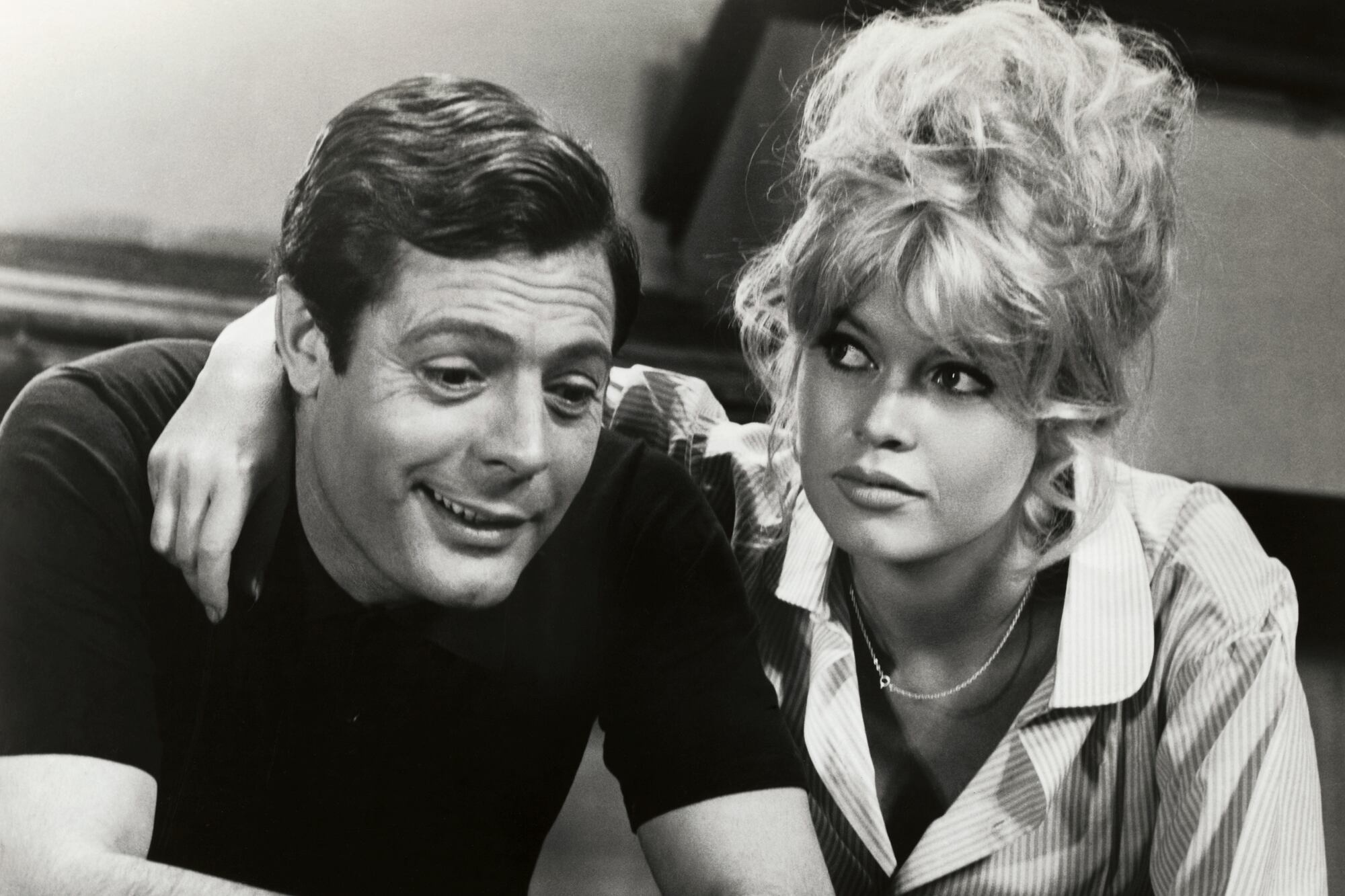 Bardot y Marcello Mastroianni en los 60.