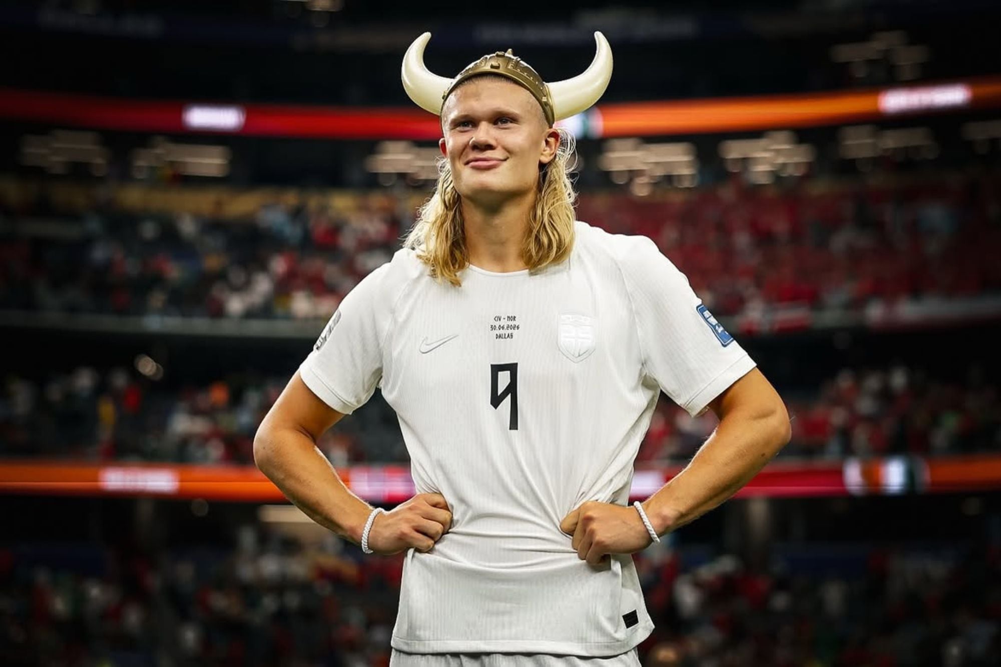 Haaland llegó al Mundial 2026 con un objetivo muy claro: disfrutar el torneo