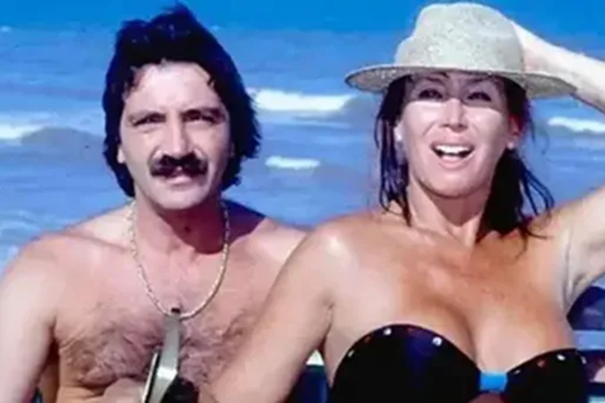 Moria Casán y Luis Vadalá, la pareja que estaba en boca de todos en los 90