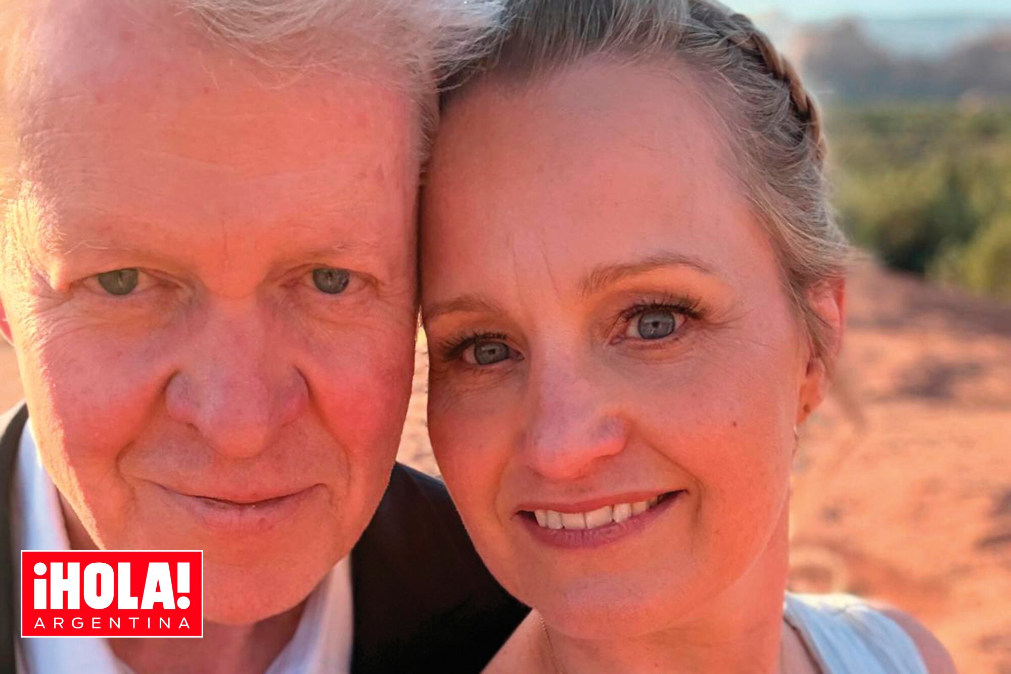 El hermano de Lady Di: Las fotos del casamiento de Charles Spencer en un espectacular oasis desértico