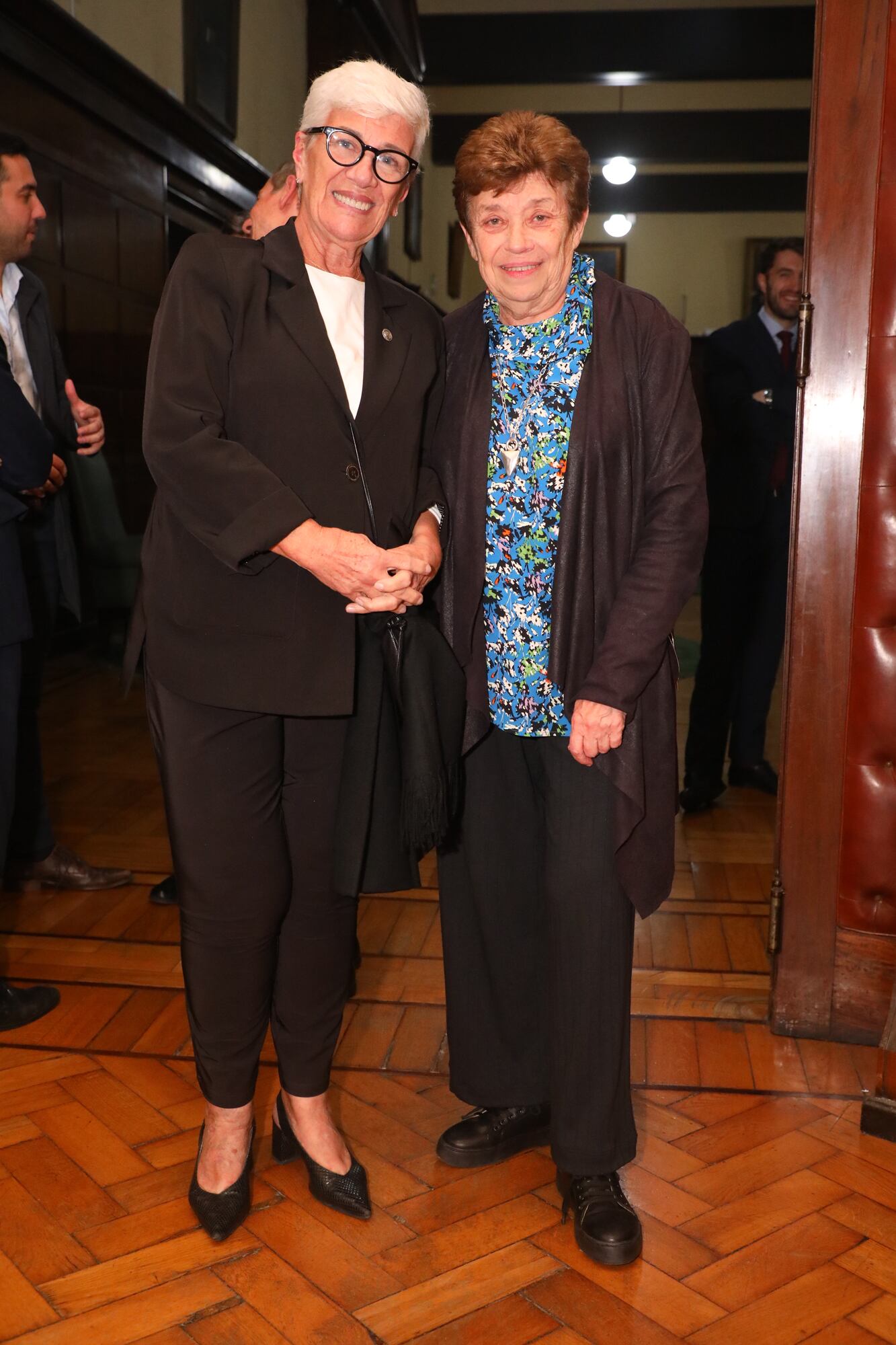 Dos pilares de la Facultad de Derecho, Mónica Pinto y Aída Kemelmajer. 