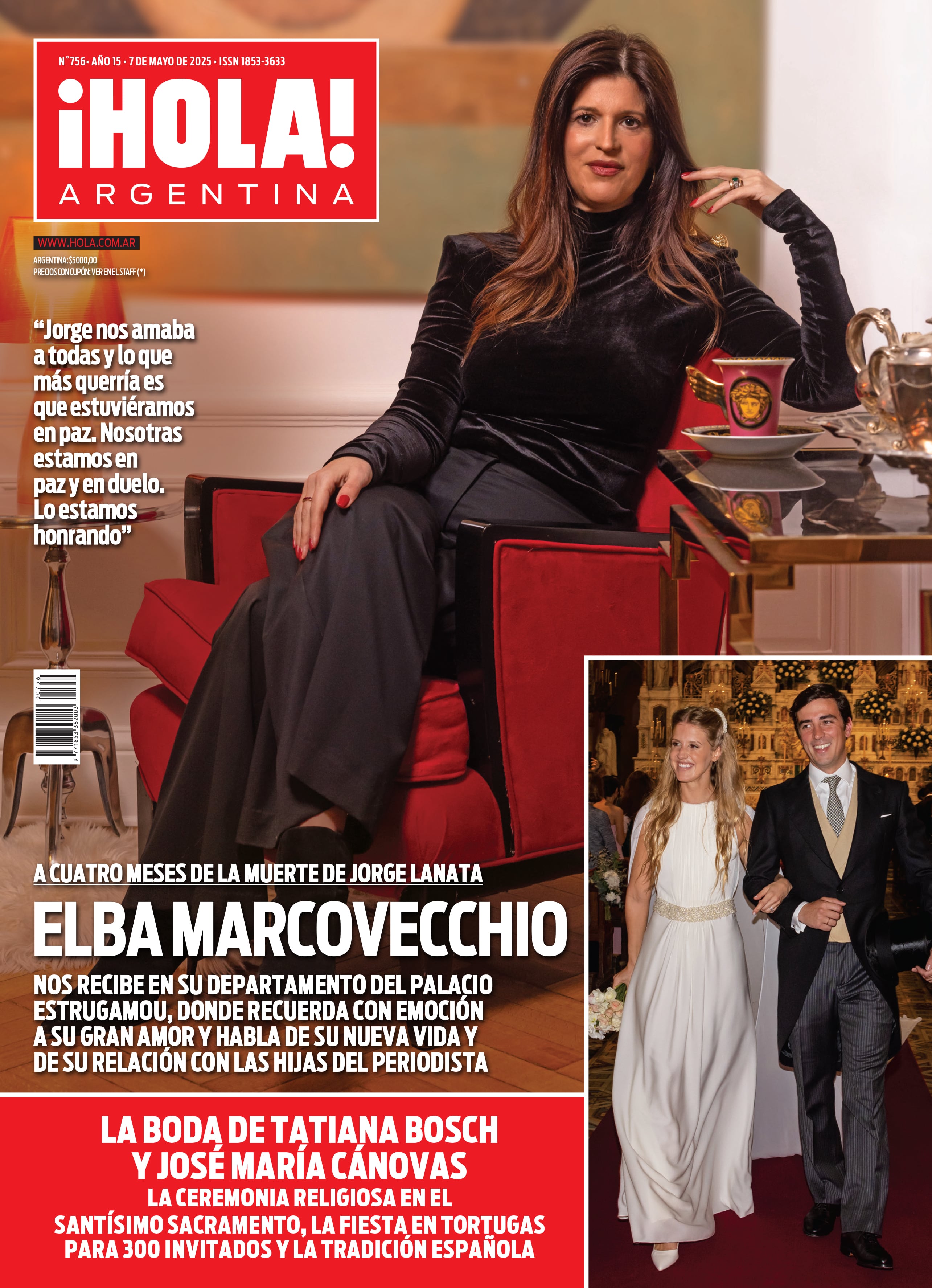 La tapa de revista ¡Hola! de esta semana