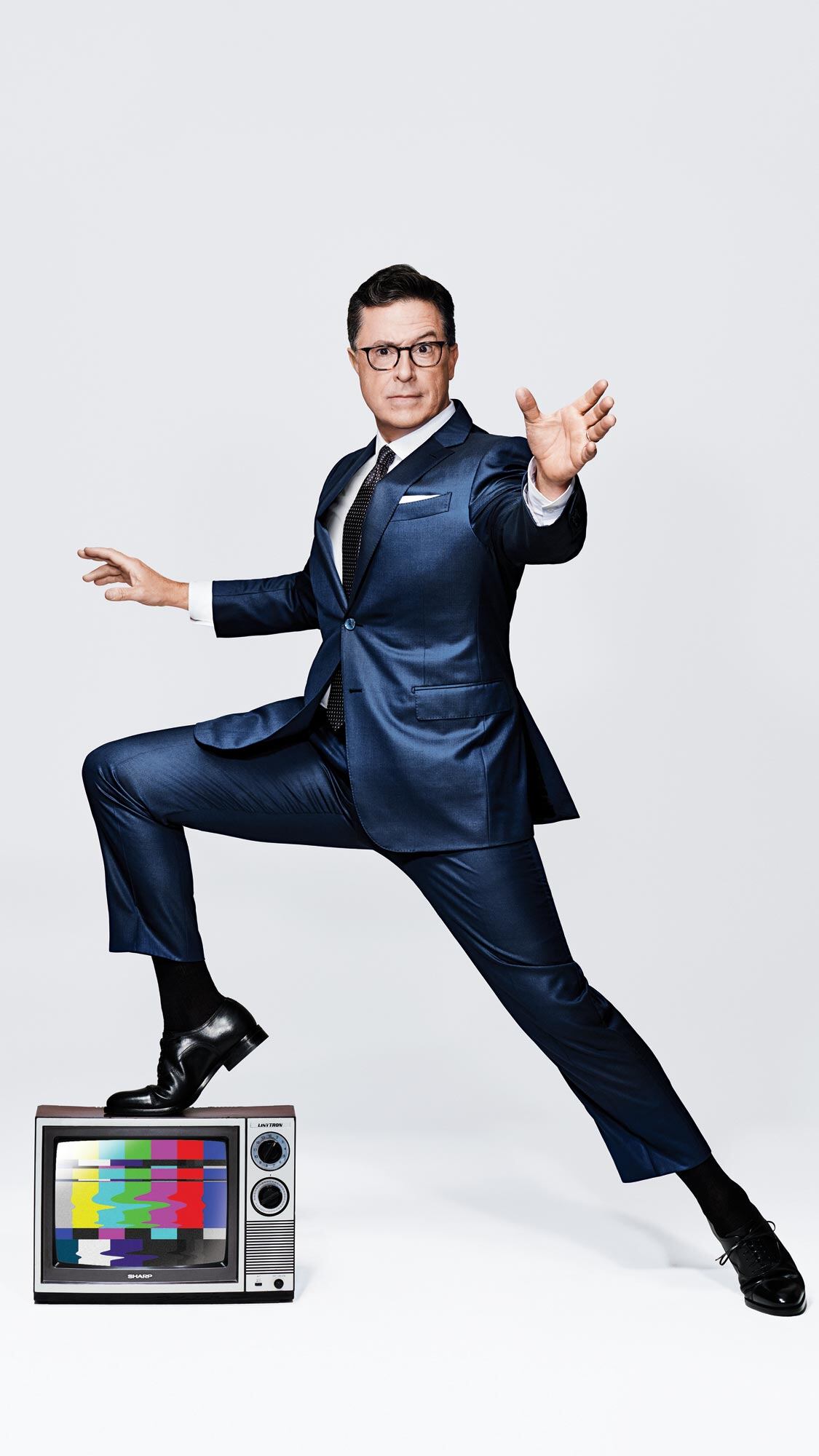 Stephen Colbert, con su humor mordaz y sus lecturas políticas, se convirtió rápidamente en una figura televisiva de peso