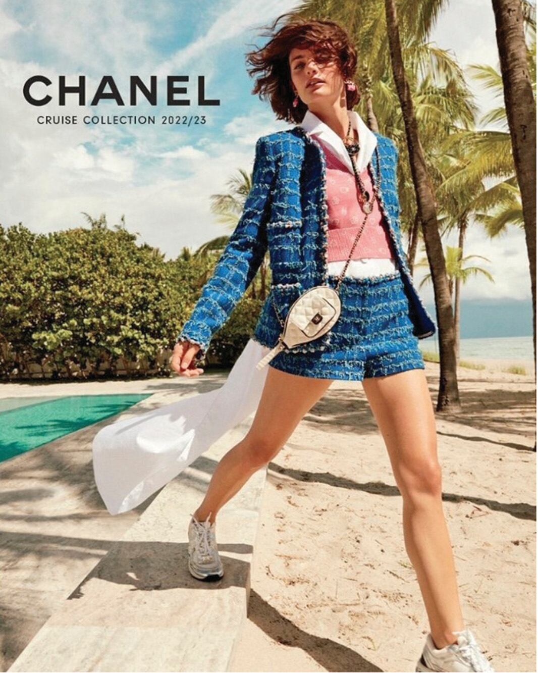 Delfina como imagen de Chanel