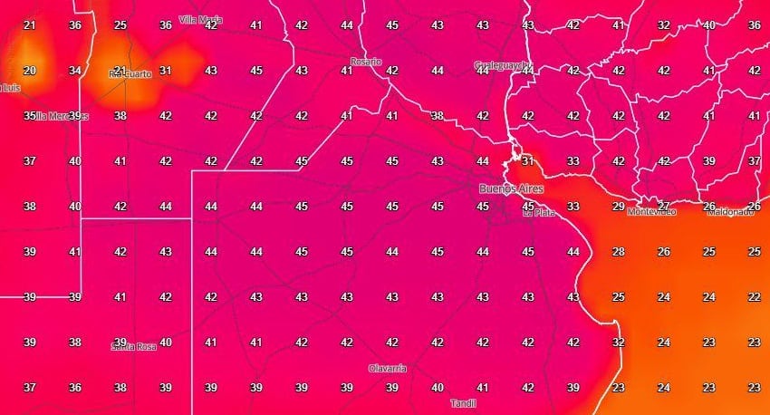 Ola de calor: hasta cuándo seguirá y cuál será el pico de temperatura en Buenos Aires hoy, martes 30 de diciembre