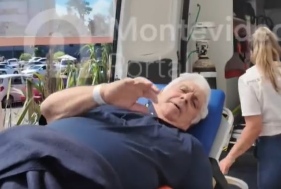 Samid antes de ser trasladado a Buenos Aires