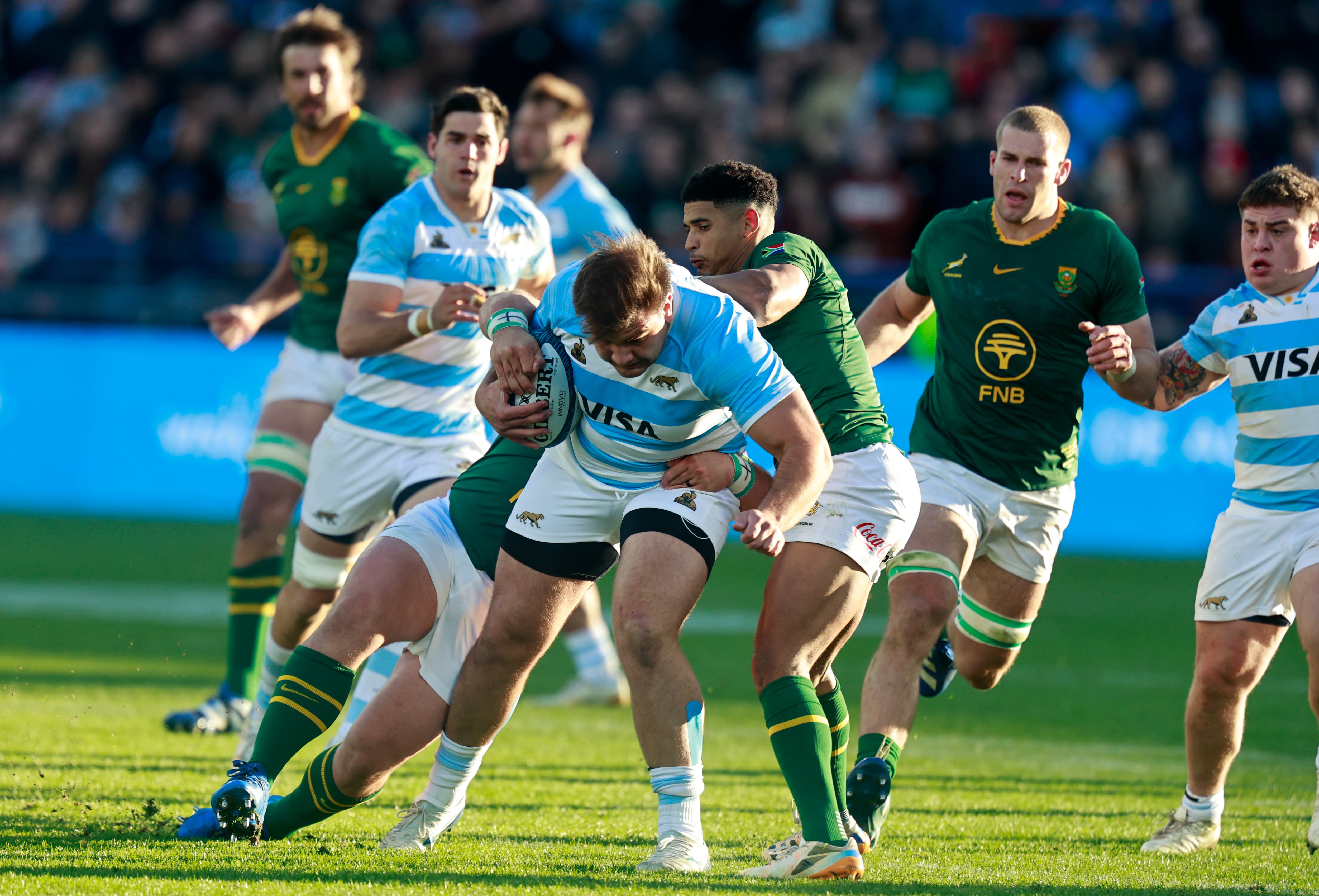 Los Pumas perdieron una oportunidad única ante Springboks en la última jugada para igualar el partido