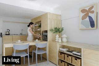 Reformaron un mini dúplex de Recoleta para devolverle luz y carácter