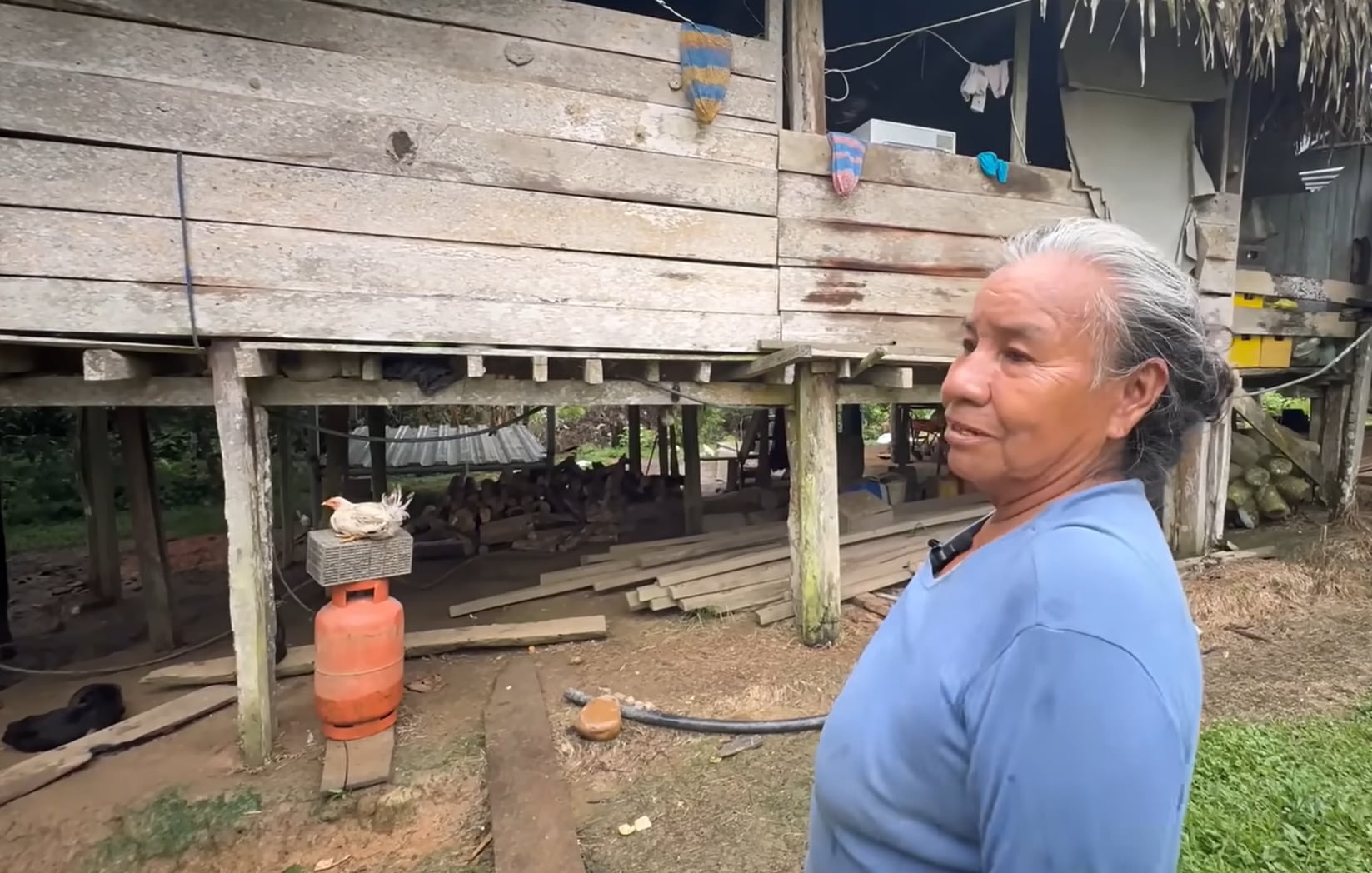 Rosa y su esposo dejaron hace 30 años la vida en la ciudad por un estilo más austero