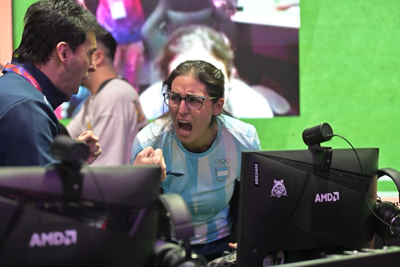 La emoción de Daniela Arias al ganar agónicamente el partido que le dio la medalla dorada