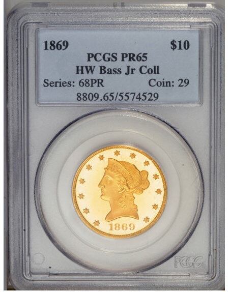 Una pieza calificada como PR65 se vendió en Heritage Auctions por US$80.500