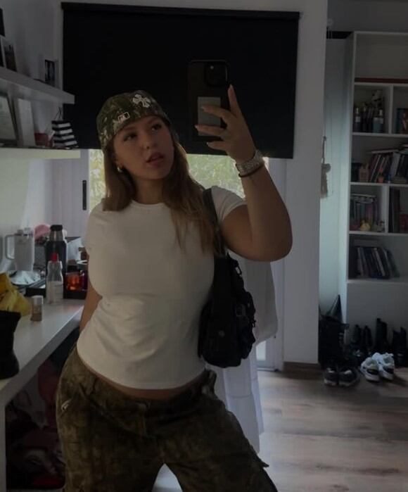 El Polaco confirmó que acompañará a su hija Sol (foto) y sus compañeros de curso al viaje de egresados