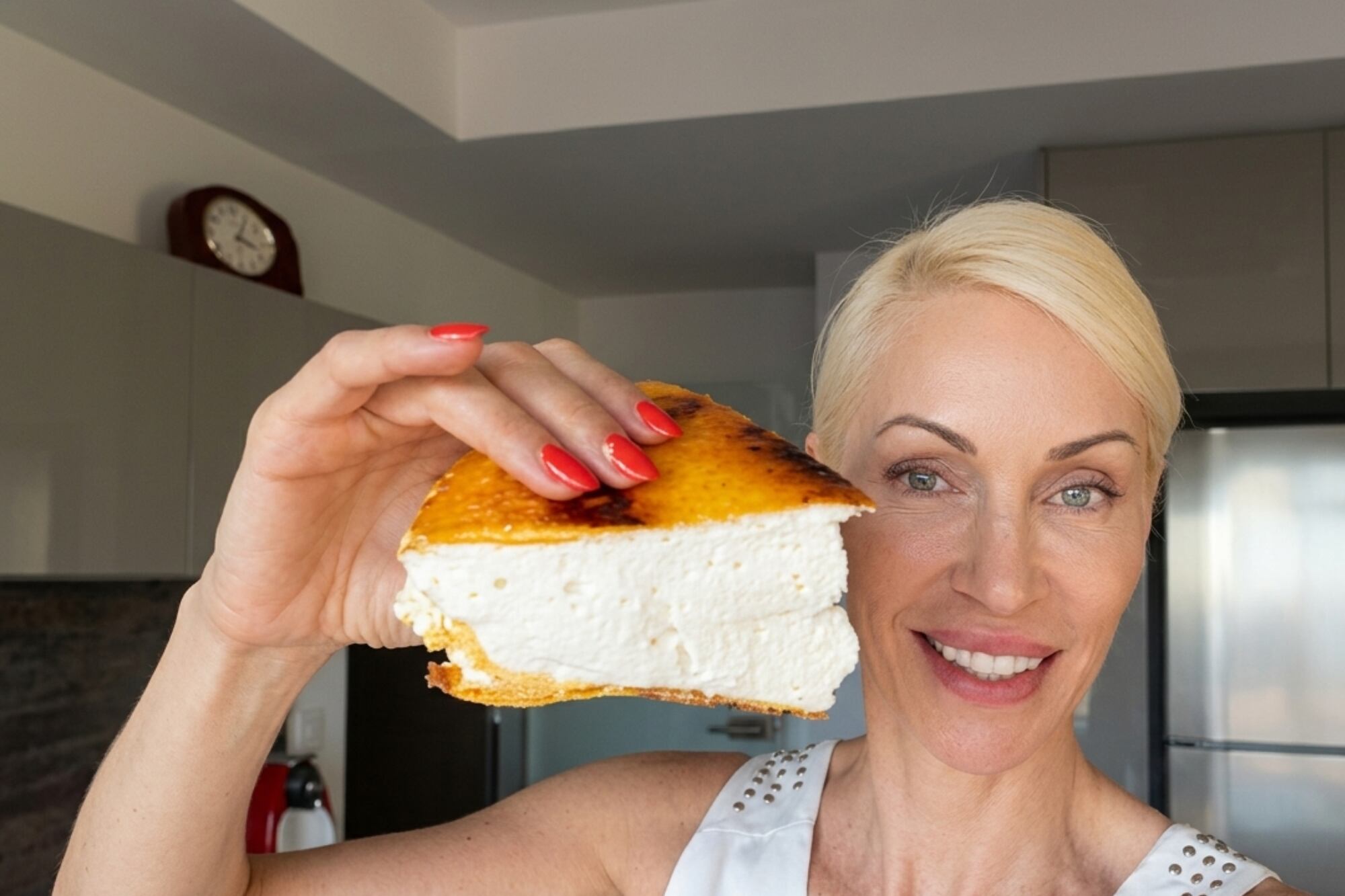 La receta de tortilla japonesa que mantiene radiante a Ingrid Grudke