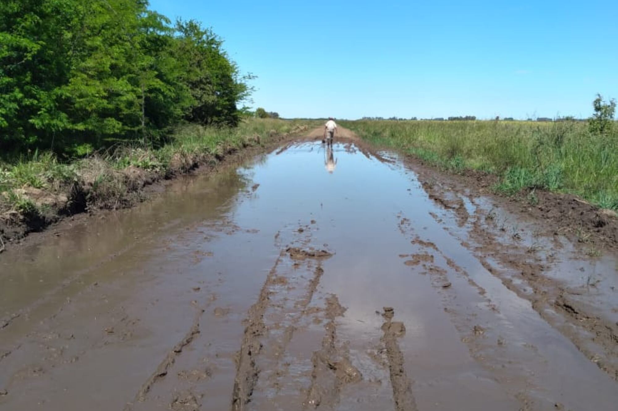 El partido de Carlos Casares ha sido duramente cuestionado por el estado de los caminos rurales