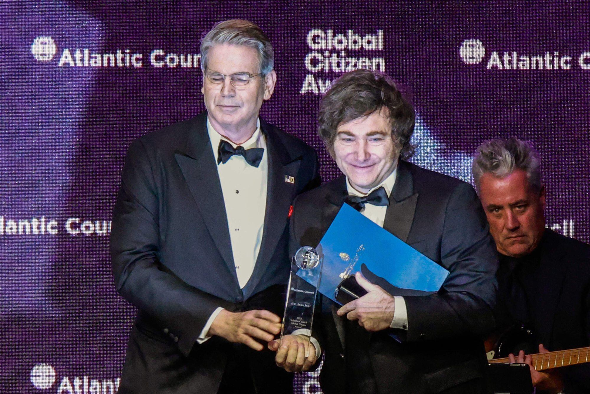 Milei fue premiado en Estados Unidos