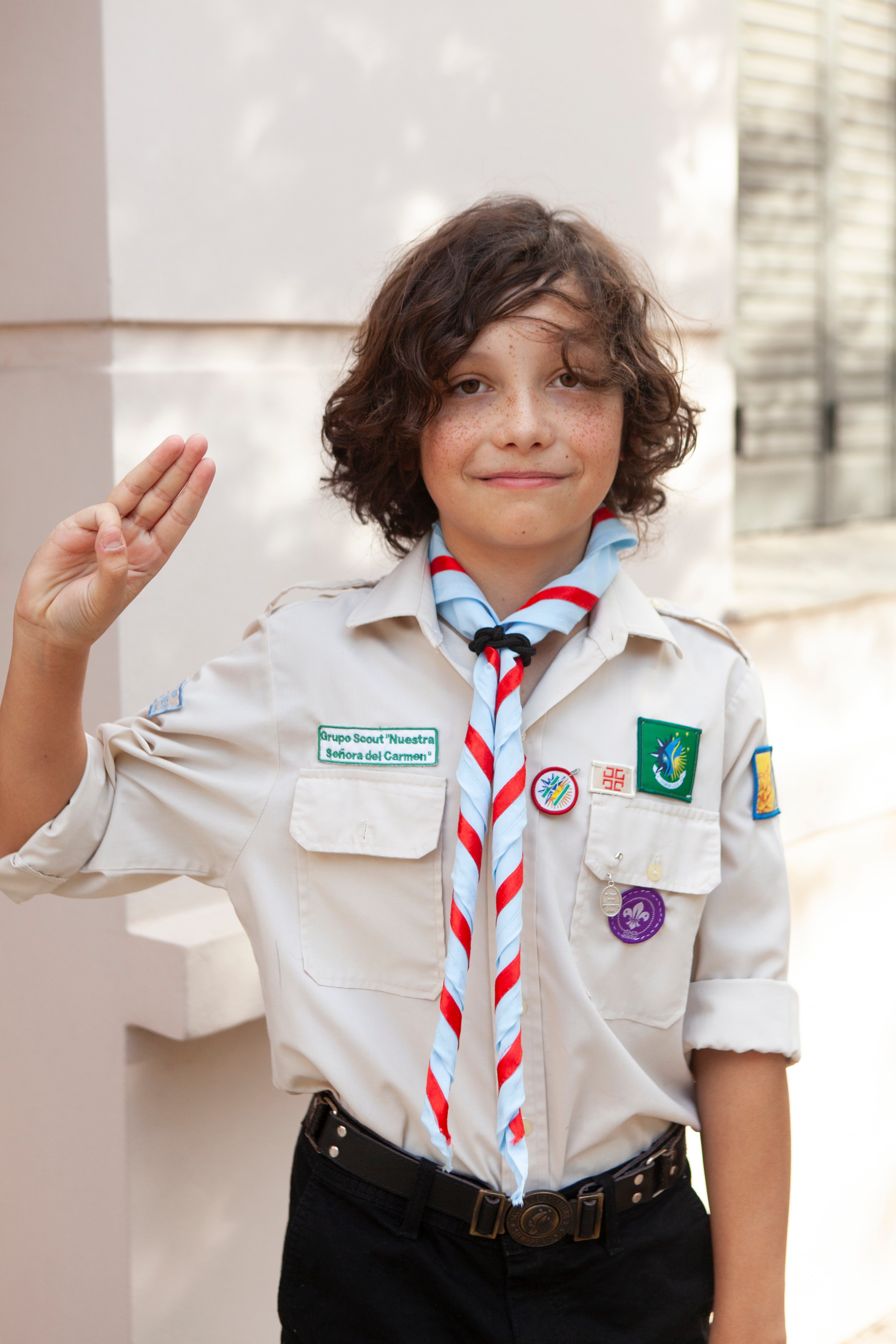 Scouts en Coronel Suárez.