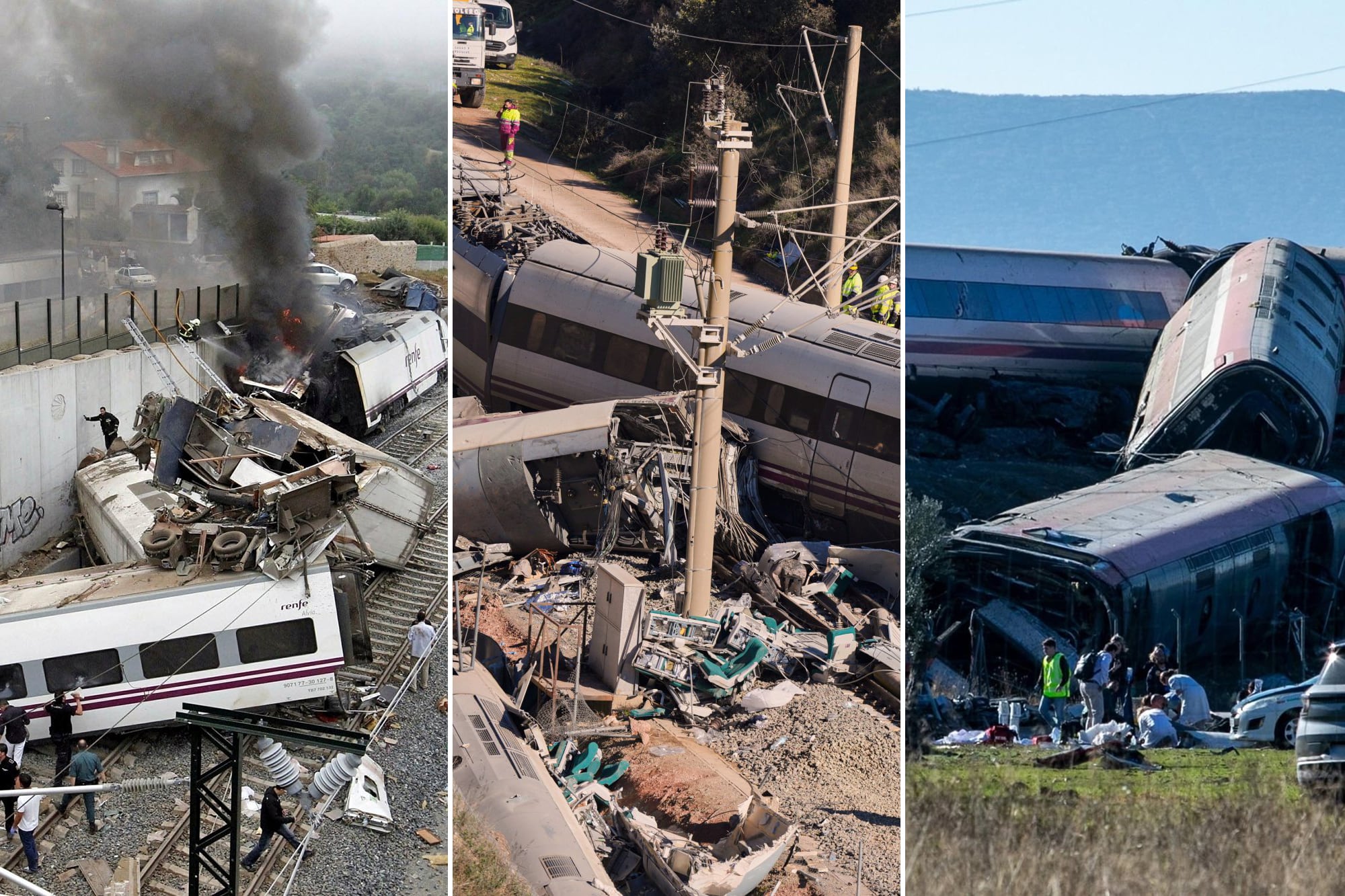 Choque de trenes en Toledo: los antecedentes de tragedias ferroviarias en España