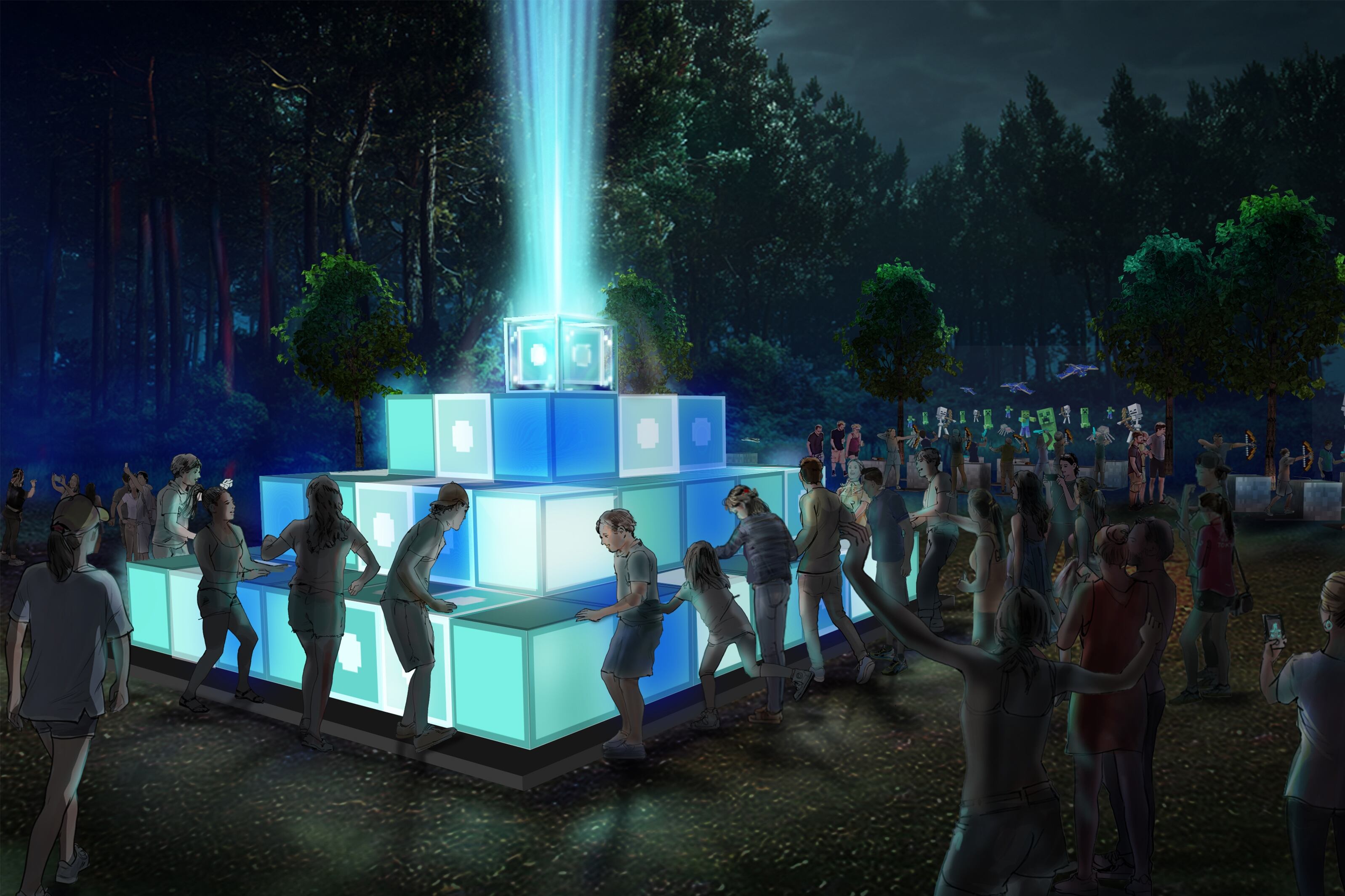 Minecraft Experience llega a Buenos Aires: cuándo abre Moonlight Trail, cuánto salen las entradas y cómo comprarlas