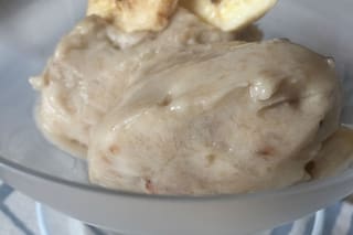 Helado instantáneo de banana súper fácil