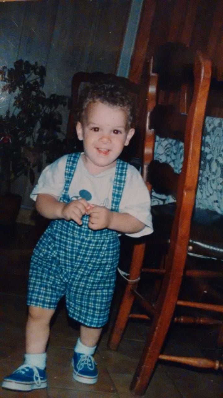 Manuel cuando era chiquito