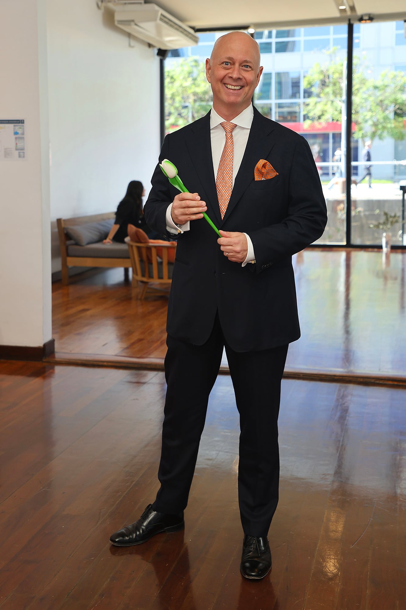 El artista Dan Hallman