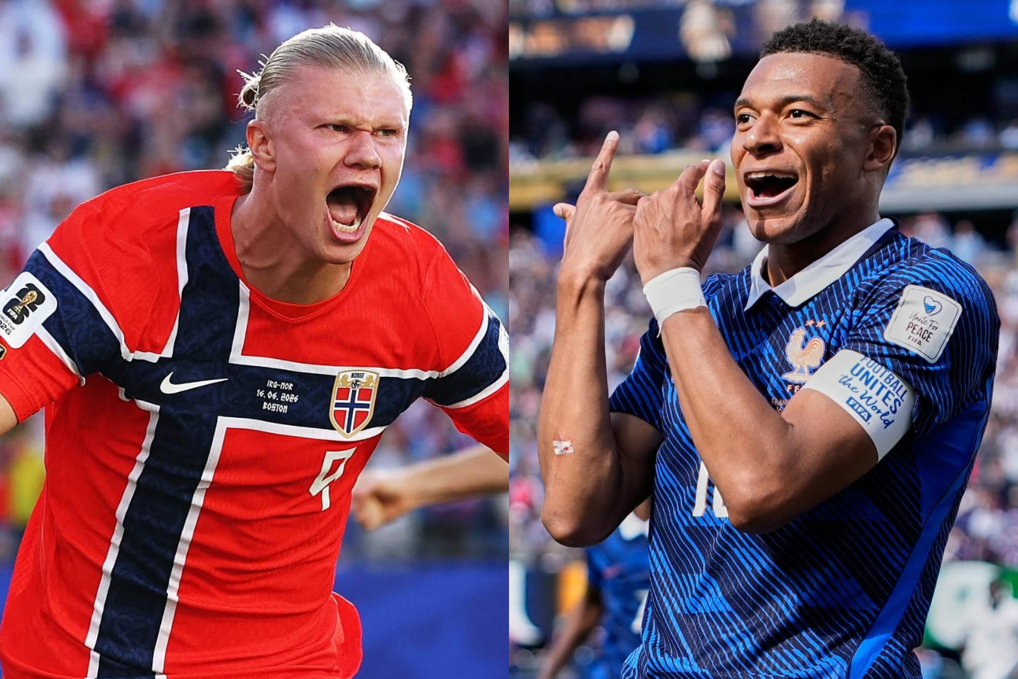 Erling Haaland vs. Kylian Mbappé, cara a cara en el Mundial 2026