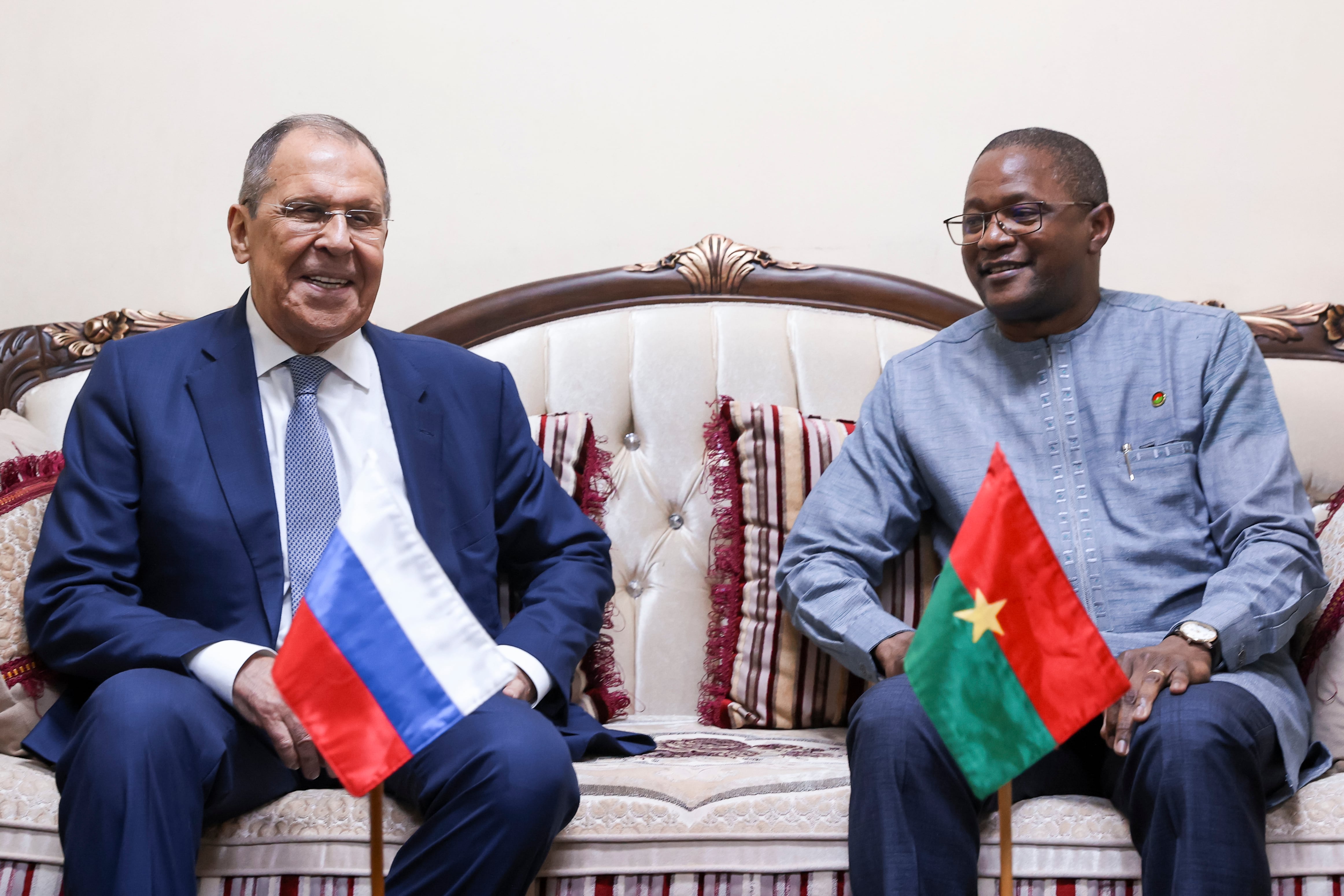 Burkina Faso se acercó a Rusia tras romper con Occidente, en un vínculo hoy debilitado
