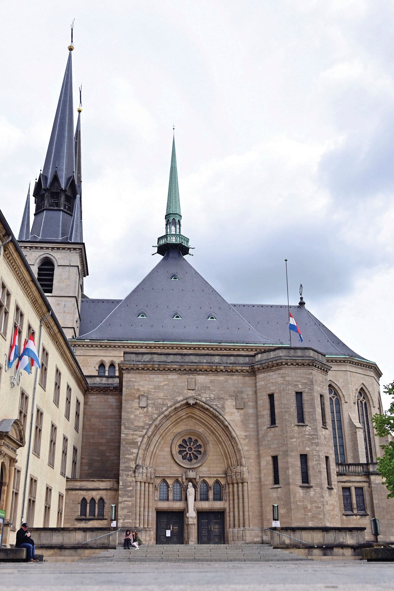 Frente de la catedral de Notre-Dame