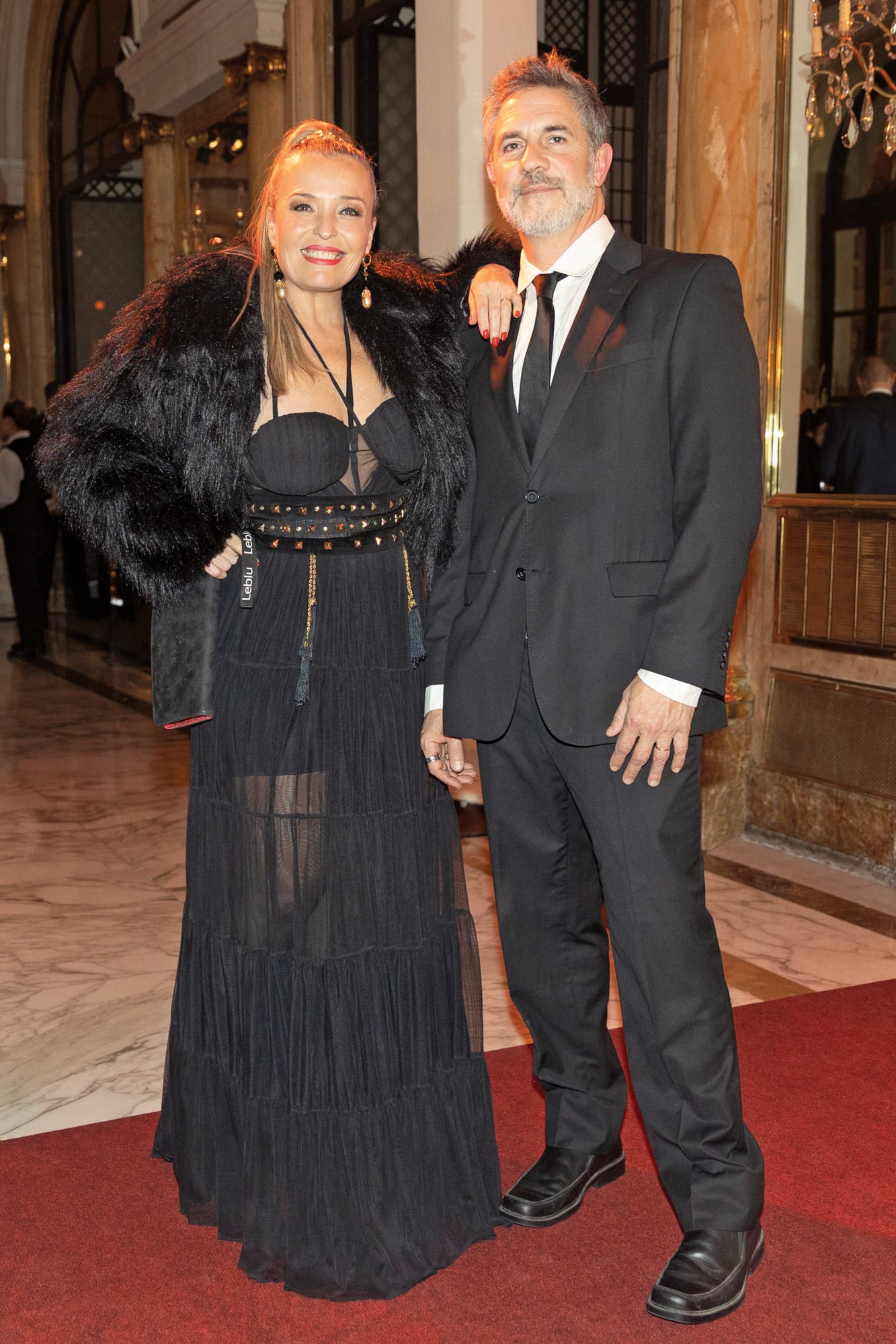 La actriz y cantante Marisol Otero junto a su pareja, el músico y productor Ricardo “Ricky” Zavala