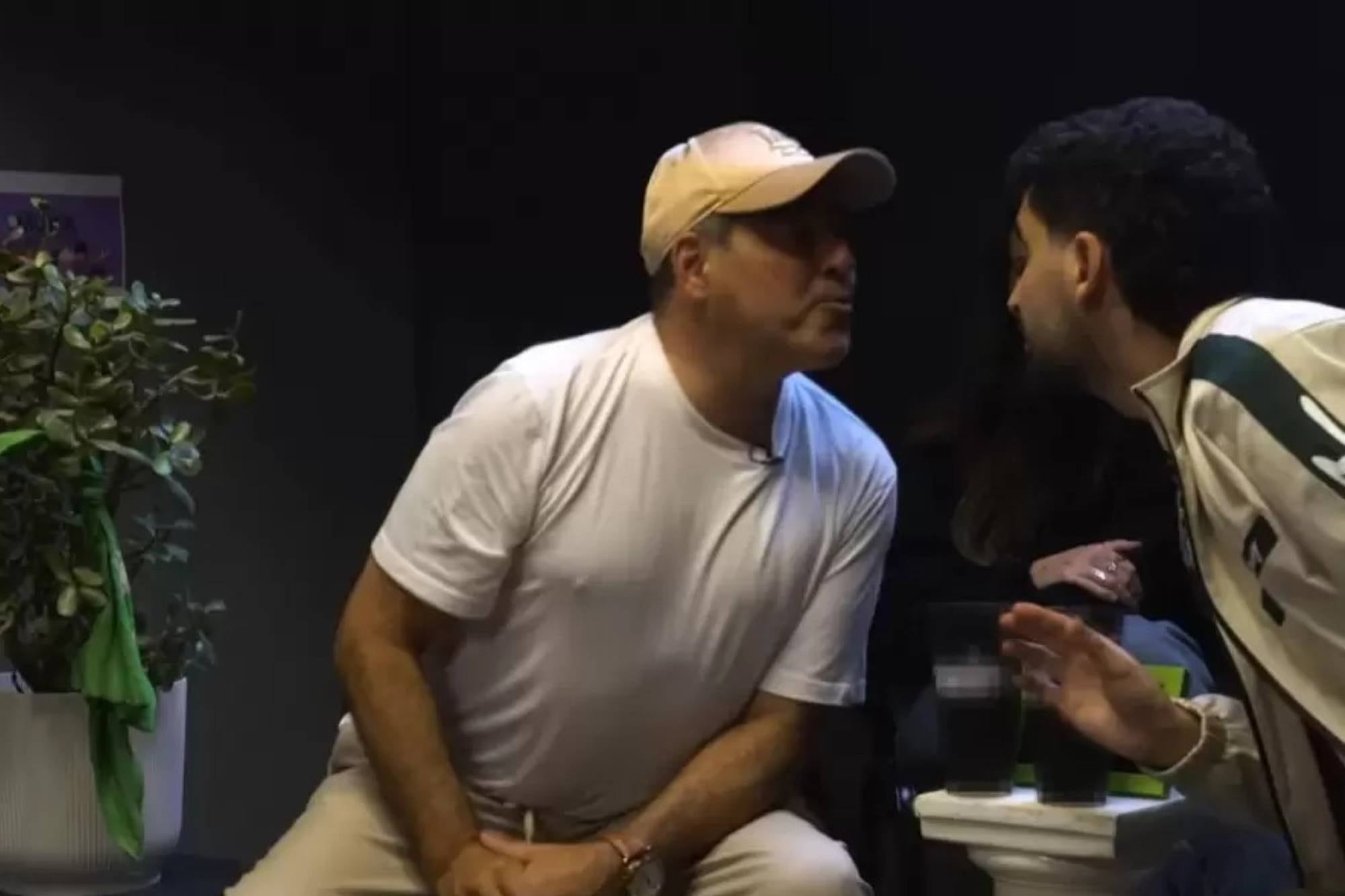 Mariano Iúdica escupió a un conductor durante una entrevista