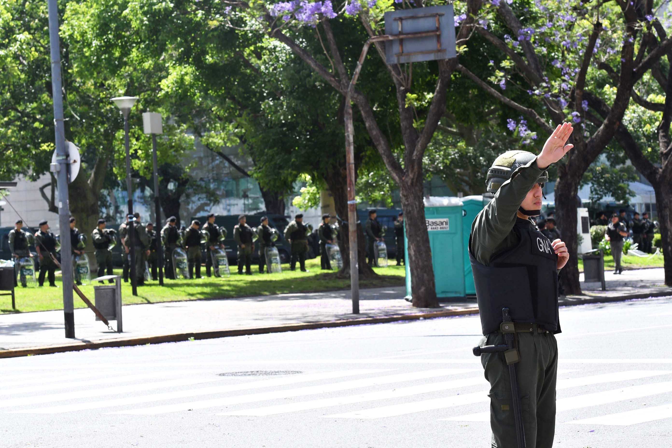 Corte de tránsito en la Av. Del Libertador