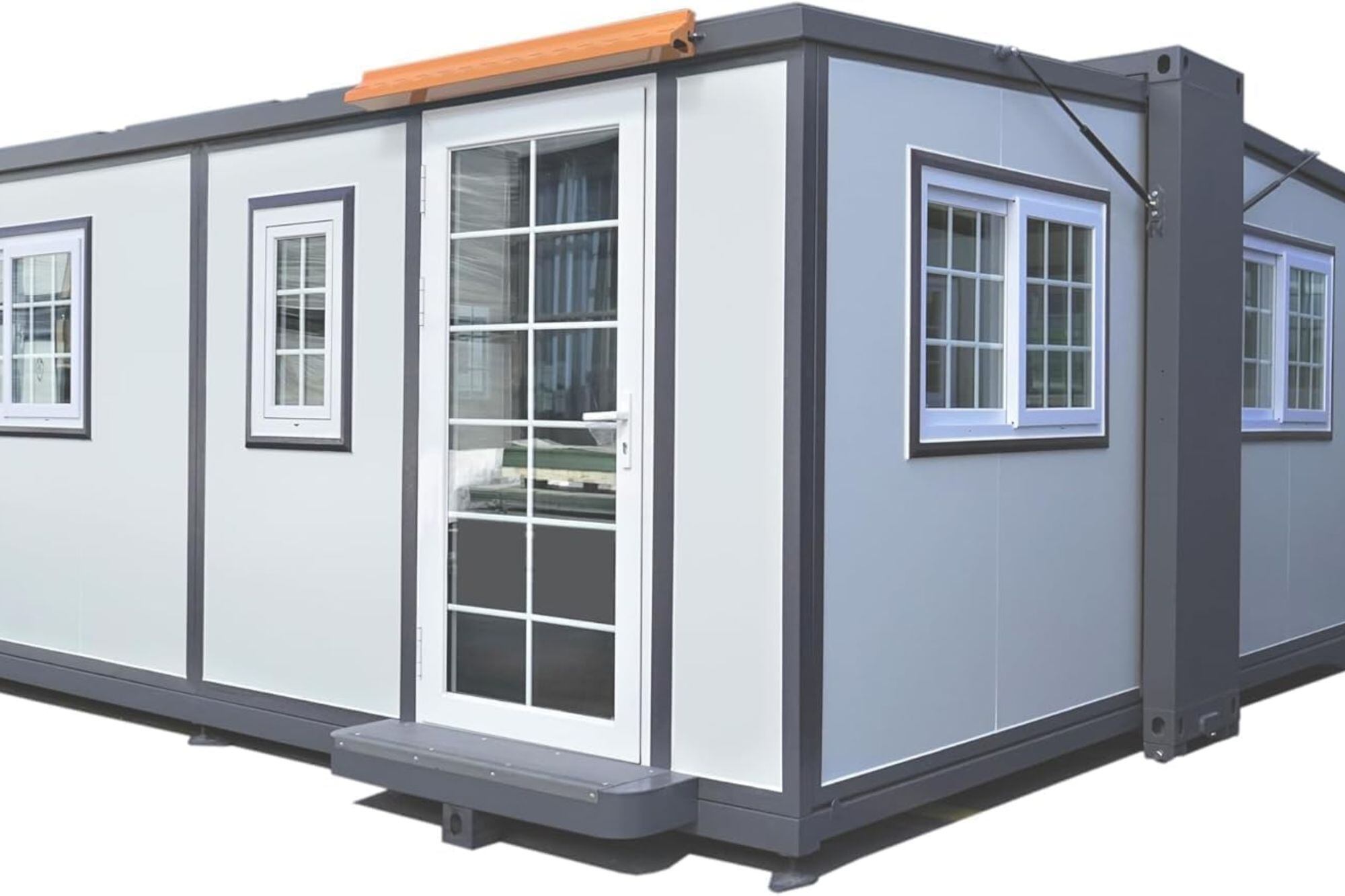 Una de las principales ventajas de las casas prefabricadas es su fácil transportación (Amazon)